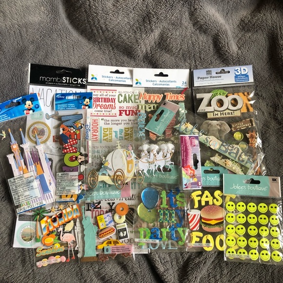 Other - Lot of 3D Scrapbooking Stickers